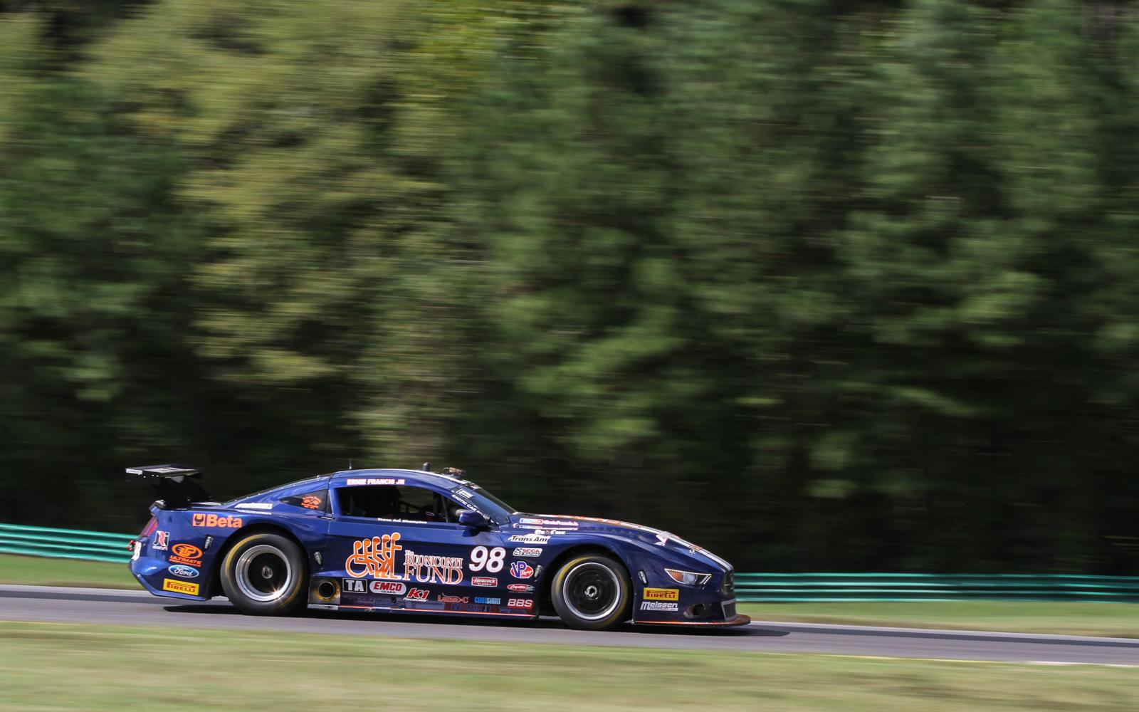 Francis, Jr., paces field in final practice